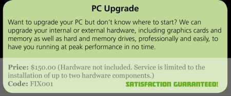 PC Upgrade
